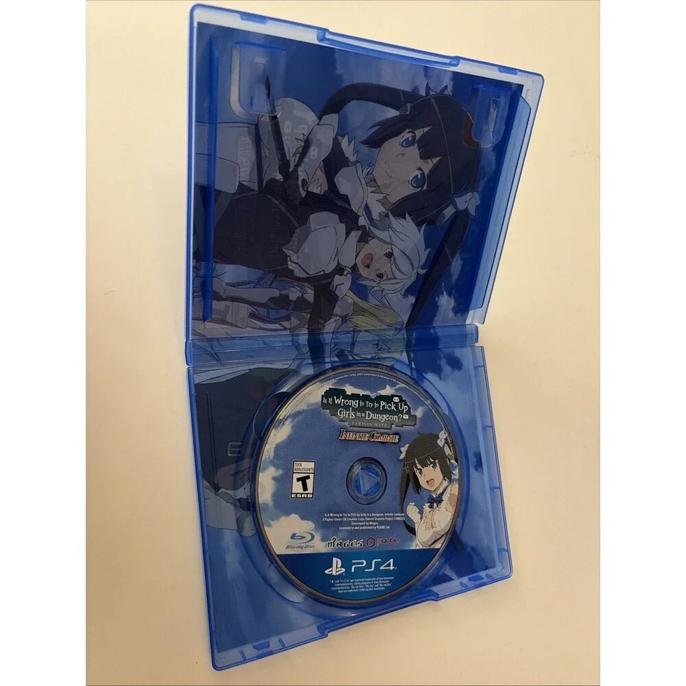 Is It Wrong to Try To Pick Up Girls In A Dungeon - PS4 - Anime - Brand New